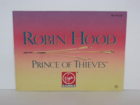Robin Hood - Prince of Thieves - NES Manual